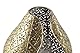 PORTAVELA METAL CRISTAL 12,5X11,5X13,5 DORADO