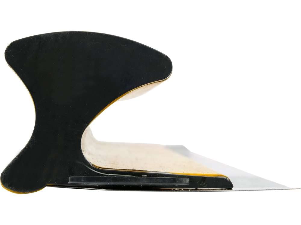Vorel - Coltello da pannello in acciaio inox da 0,3 mm, larghezza lama 1200 mm, manico a Z extra leggero per intonacare pareti e soffitti, spatola larga per intonaco