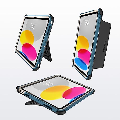 OtterBox iPad (A16) & iPad 10th Gen (Only) - Defender Series Case - (Baja Beach (Blue) - Screenless - Rugged & Durable - Multi-Layer Protection - image 3