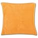 Produktbild Deko-Kissen ca. 40x40cm, mit abnehmbaren Flauschigen Bezug in vielen Farben (Auswahl: Hellorange)
