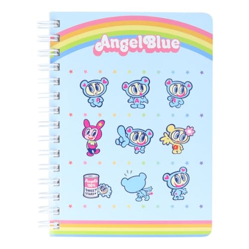 エンジェルブルー　ノート サンスター文具 ノート Angel Blue エンジェルブルー シール