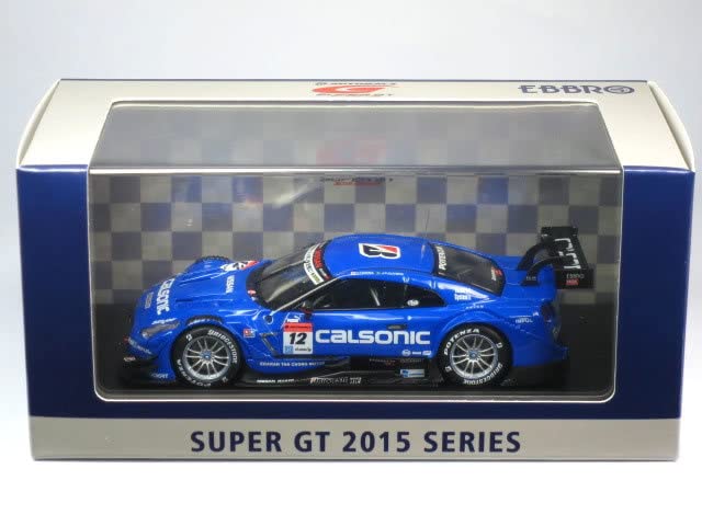 Amazon.co.jp: エブロ 1/43 スーパーGT 2015 CALSONIC IMPUL GT-R Rd.1  