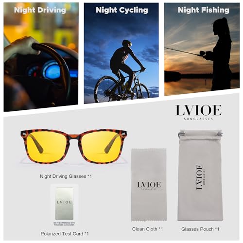Save 12% on LVIOE 2-Pack Night Vision Driving Glasses - Image 6