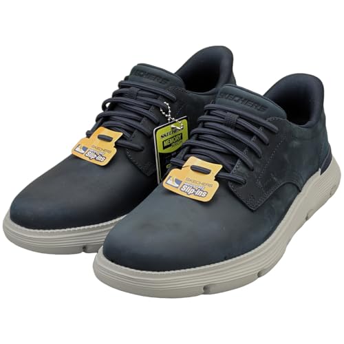 Image of Skechers Men's USA Garza - Gervin Plain Toe Bungee Lace Slip-Ins