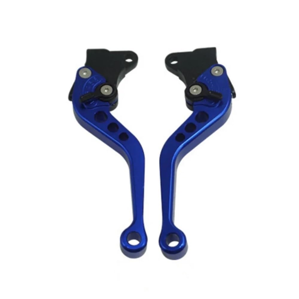 Pliqvbn Blue Clutch Brake Shafts Motorcycle Handle Clutch Drum Brake Lever Motorbike Modification Adjustable Handlebar Set For Cg125