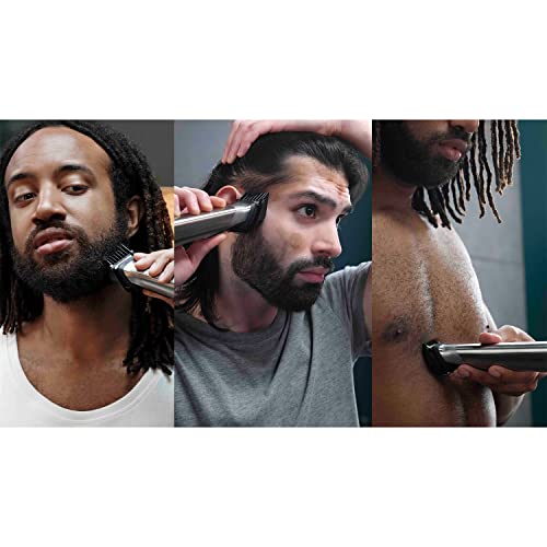 Image of Philips Multigroom 9000 Series 12-in-1 Multi-Style Trimmer with OneBlade for Face, Hair and Body with DualCut Technology (Model MG9710 /90)