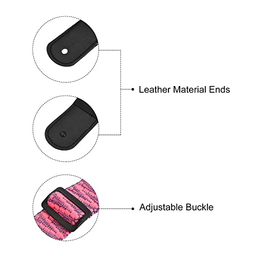 sourcing map Guitare Épaule Sangles Ceintures Guitare Réglable Sangle Rose pour Ukulélé Guitare - Les Beatles, Paul McCartney, John Lennon, RIngo Starr, George Harrison sourcing map Guitare Épaule Sangles Ceintures Guitare Réglable Sangle Rose pour Ukulélé Guitare – Image 4