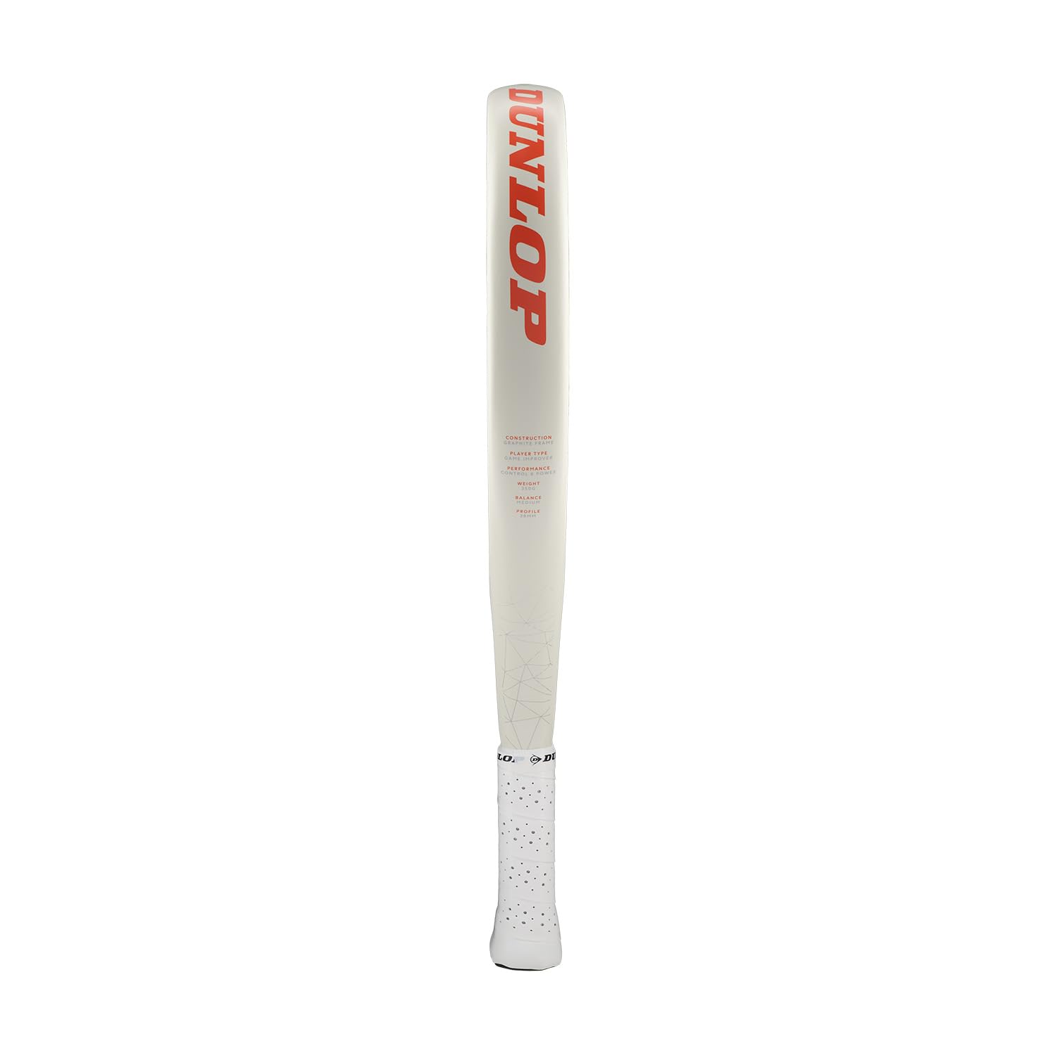 Dunlop Padel Bat Nanomax – Hybridform, Graphit-Rahmen, Medium-Balance