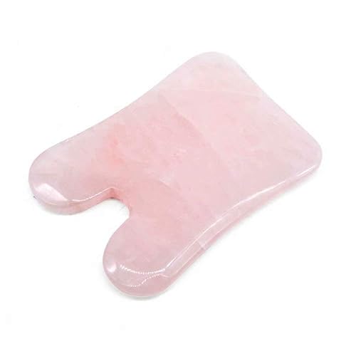 Rose Gua Sha Herramientas de Masaje Facial Herramienta 100% Jade Gua Sha Anti Envejecimiento Facial Skin SPA para Rejuvenecer Piel Anti-arrugas Anti