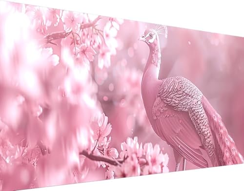 Bricolage diamond painting adulte pour réduire le stress avec une grande broderie diamant paon