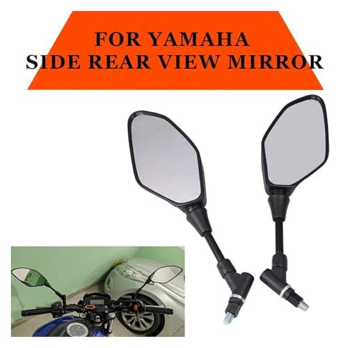 Espejos retrovisores motocicleta de repuesto para Yamaha MT 07 09 Tracer 900 2