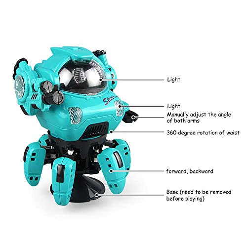 Image of Magicwand 6 Legged Dancing & Walking Star Trooper Rotating Robot for Kids with Light & Sound【Colors as Per Stock】【Pack of 1】