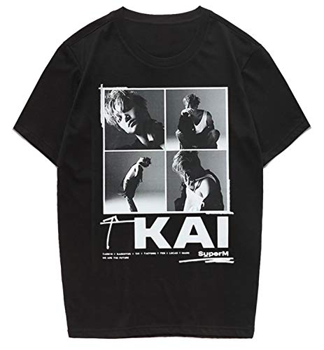CHAIRAY Kpop Shirt Kpop Merchandise Baekhyun Taemin Taeyong Ten Tshirt Short Sleeve Tee