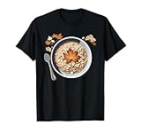 Hot Breakfast Cereal with Oats and Maple Syrup