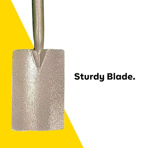 Image of Yuvcon Shovel for Digging, Made of Metal for Heavy-Duty use, Lightweight, Easy to Carry Shovel for Gardening & Agriculture Digging Tool (Rectangle)