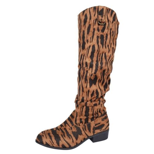 Bottes léopard pour femme idéales pour vos tenues d'automne