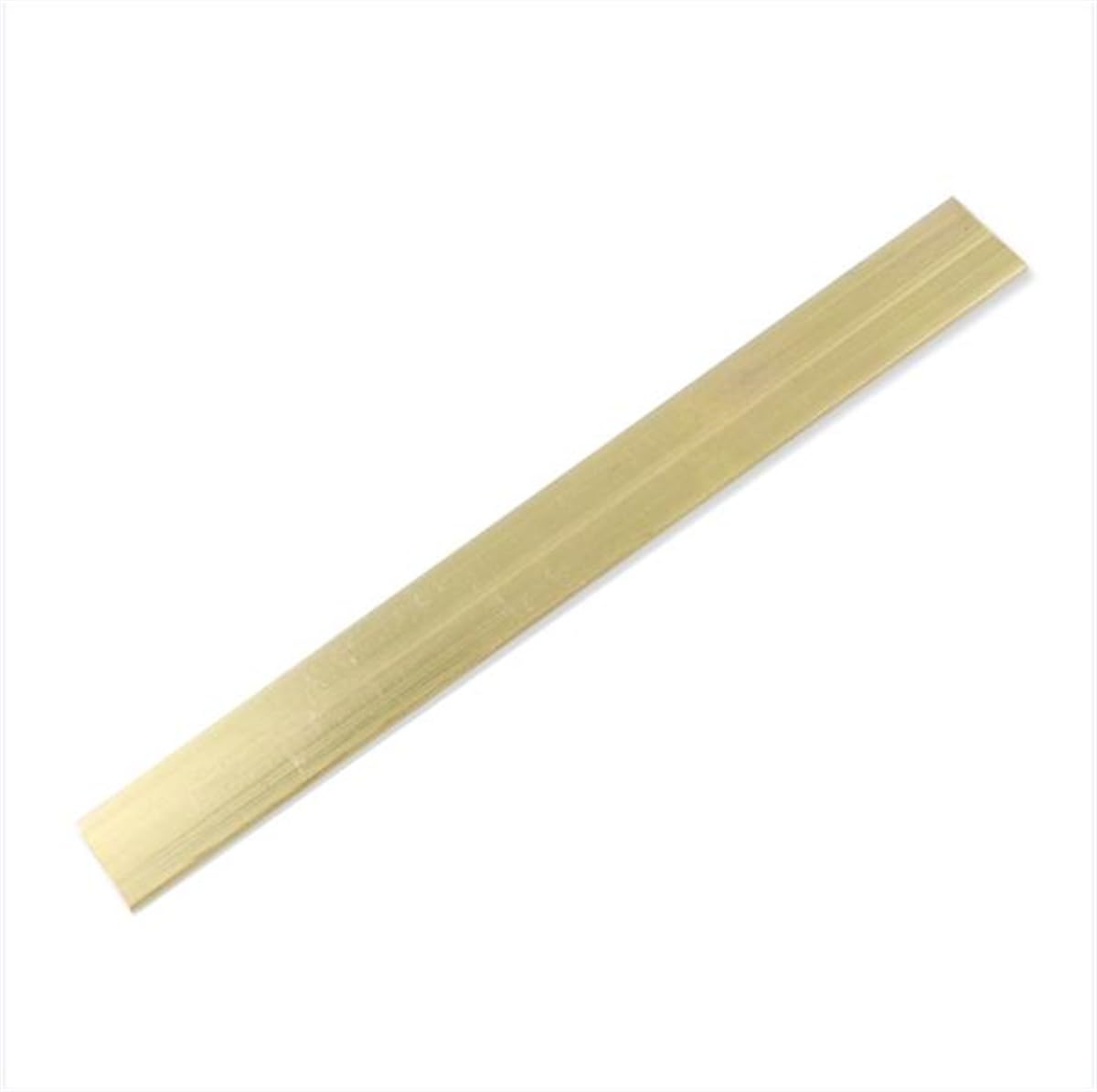 H59 Messing Flat Stange Metal Messelstangen Für Bastelhobby, Länge 500 Mm, Dicke 4 Mm Bis 8 Mm, Breite 4-20 Mm/6Mm*20Mm*500Mm