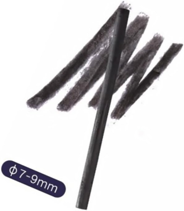 HOMSFOU 25pcs Willow Charcoal Sticks Sketching Charcoal Drawing Bars for Artists Students 7-9mm Painting Sketching Tools for Art and Drawing