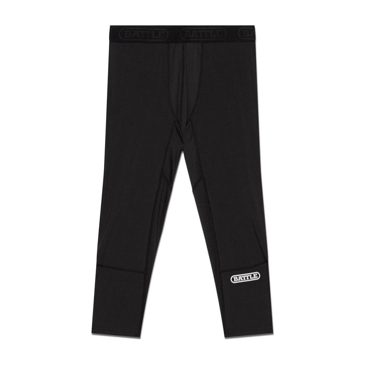 Pantalones de compresión 3/4 para hombre, atléticos, capa base, para entrenamiento, fútbol, mallas para correr