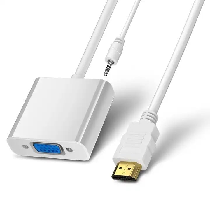 Tobo HDMI to VGA Gold Plated High-Speed 1080P Active HDTV HDMI to VGA Adapter Converter Male to Female with Audio Cable-TD-167TC.-picture-11