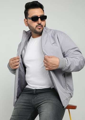 Image of ELLIPSE Nylon Full Sleeve Oversized Men's Winter Jacket | Winter Wear Oversized Jacket For Men's