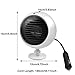 Car Heater,Portable Car Heater 2 in1 Fast Heating Defrost Defogger Demister Heating/Cooling Fan Auto Dryer Windshield Defroster(White)