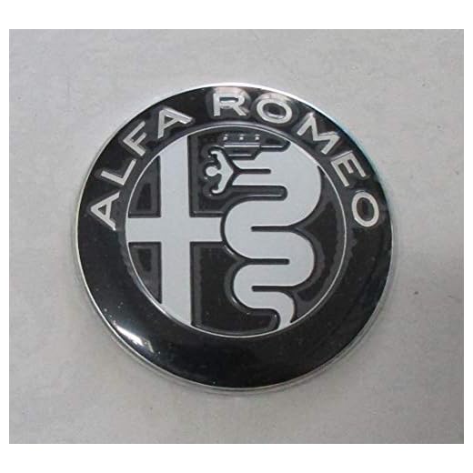 Escudo de Alfa Romeo para rejilla delantera o trasera, Giulietta, 159, Mito, 147, GT, 74 mm