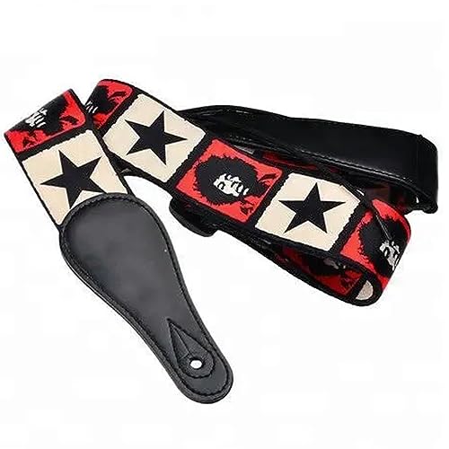 Image of DEVICE OF URBAN INFOTECH Guitar Strap Belt for Acoustic & Electric Guitar Adjustable Buckle Guitar Strap Modern Design Guitar Belt For Acoustic /Bass /Electric Guitars