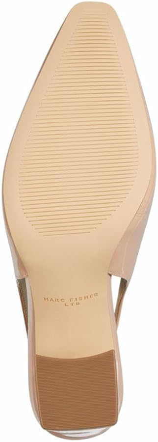 Amazon.com: Marc Fisher LTD Women's Valinda Pump, Nude 110, 5