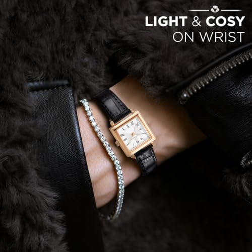 Image of Carlington Aura Series Analog Women Wrist Watches with Premium Leather Belt Strap | Premium Fashion Watches for Ladies | CT - 205