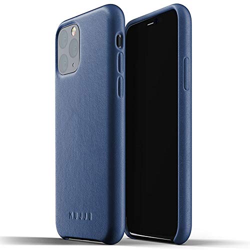 Black Friday Clearance Mujjo Full Leather Case for Apple iPhone 11 Pro  Leather Wrapped, Super Slim (Monaco Blue)