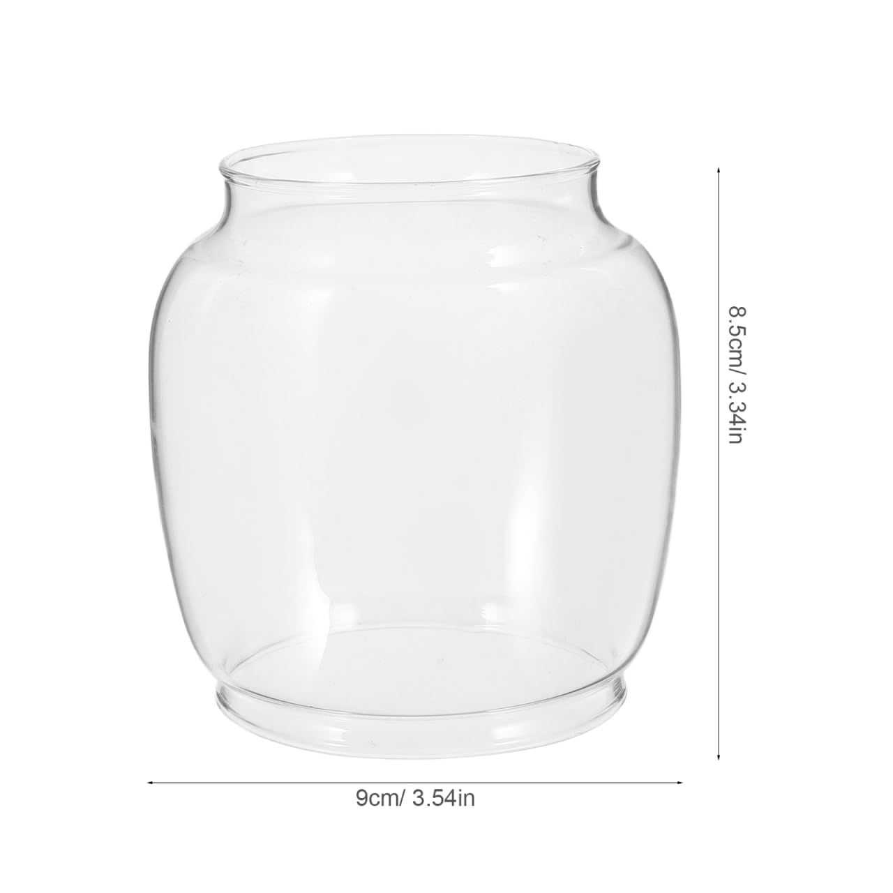 DOITOOL Lantern Glass Replacement Kerosene Lantern Lampshade