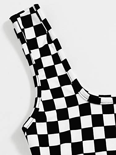 SOLY HUX Women's Graphic Print Spaghetti Strap Casual Summer Workout Cami Crop Tank Tops4