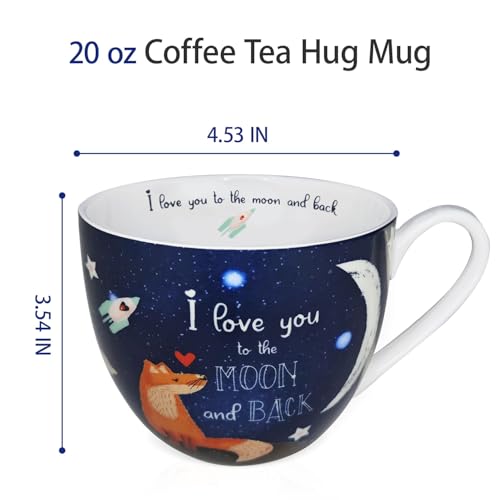 MFoffice I Love You Hug Mug
