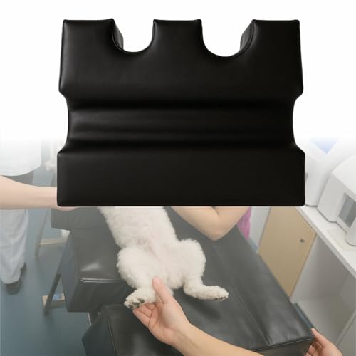 Pet Ultrasound Positioner with U Slot - Veterinary X-Ray Immobilizer Wedge Pad Cat Dog Echocardiography & Abdominal Diagnostic Supplies (40