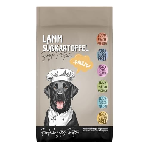 Produktbild von PAULI's Trockenfutter Lamm & Süßkartoffel Singleprotein - 5 kg