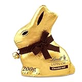 Lindt   Moulage LAPIN OR   Chocolat Noir   Idéal pour Pâques, 200g