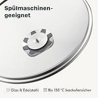 SILBERTHAL Pfannendeckel Set 20, 24, 28, 32cm - Universell einsetzbar – Ansicht 5