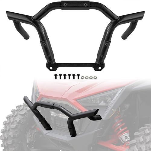 Pare-chocs avant RZR PRO XP 2020-2022 SAUTVS noir en acier