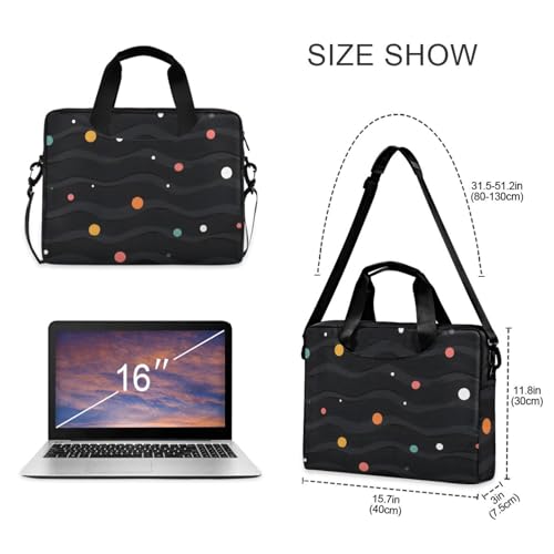 Maletín negro para portátil ALAZA 13-15.6 pulgadas miniatura 5