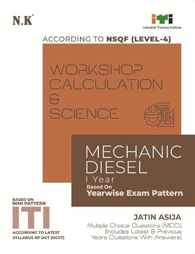 NK - Workshop Calculation &amp; Science (Mechanic Diesel) I Year - English