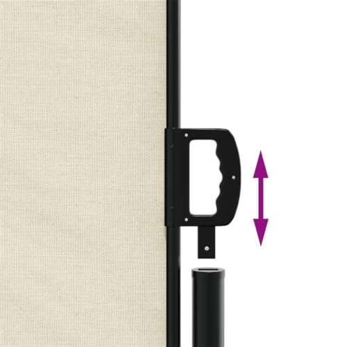 Store latéral extensible haut de gamme en acier aluminium de 10m - 6