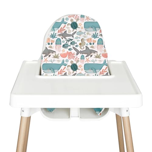 Image of Nibble and Rest Highchair Insert Cover, Compatible for IKEA Antilop Highchair, High Chair Accessories Stain-Proof and Wipeable Insert Cover (Cushion NOT Included)(Underthesea)