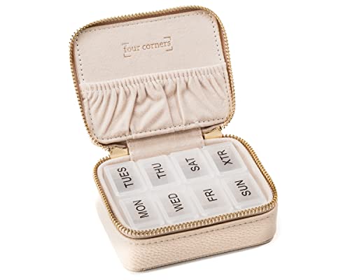 Weekly Pill Organizer 7 Day – Travel Pill Case for