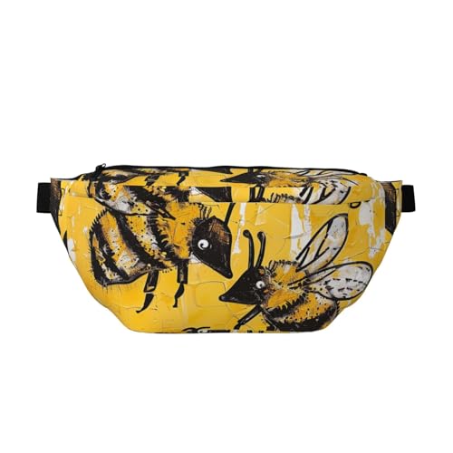 Bee Love Honey �v�����g �t�@�j�[�p�b�N �E�G�X�g�o�b�O �j�����p ���߉\�ȃo���o�b�O �q�b�v�o���o�b�O ���s �N���X�{�f�B �o�b�O �X�|�[�c �����j���O �n�C�L���O �x���g�o�b�O