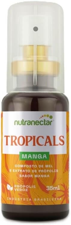 Brazil Bee Propolis Spray for Kids, Mango Flavor (35ml)