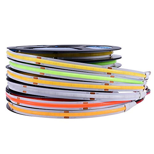 Tira de LED Flexible COB 384 LEDs/m Rojo 24V 5m miniatura 5
