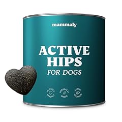11-in-1 Grünlippmuschel Hund Gelenktabletten - Active HIPS 110 Leckerli (325g) von mammaly - Gelenk- & Knochenschutz für Hunde - Praktische Alternative zu Kapseln & Grünlippmuschelpulver für Senior