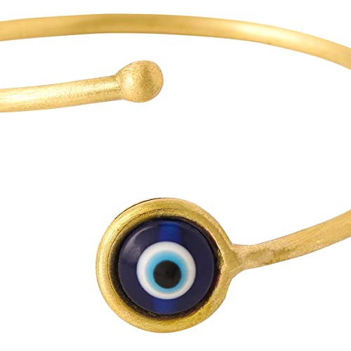 Image of Yellow Chimes Bracelet for Women and Girls | Evil Eye Nazariya Kada Bracelets for Women and Girls | Birthday Gift For girls and women Anniversary Gift for Wife