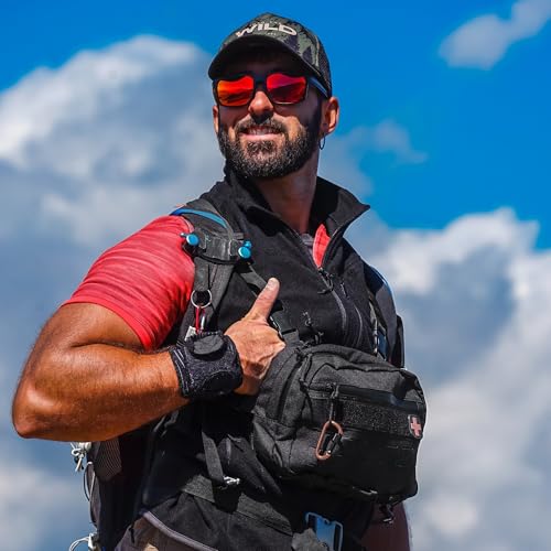Mardingtop Taktische Brusttasche Molle weste Pouch Chest Rig für Outdoor-Abenteuer, Radfahren